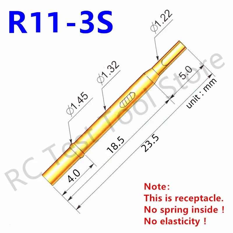 R11-3S ׽Ʈ  P11-B1 Ŭ Ȳ Ʃ ϵ  Ʈ ִ  κ   23.5mm ܰ 1.32mm, 100 